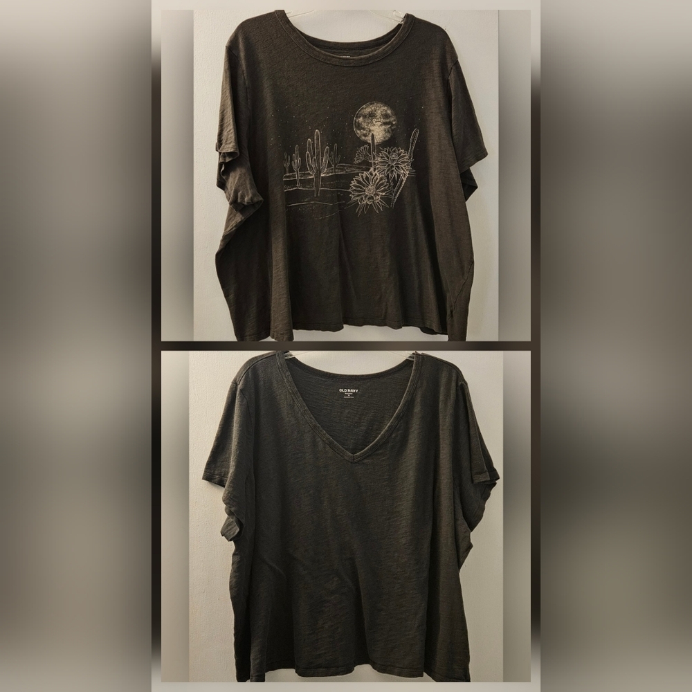 *Bundle* 2 Old Navy Charcoal Tshirts *Bundle*